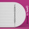STALEKS PRO by Natury Nails 2-in-1 Cuticle Pusher, Lifts and
