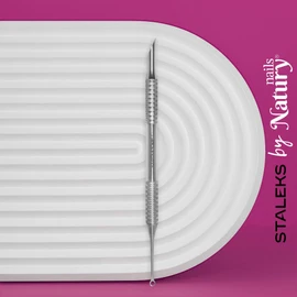 STALEKS PRO by Natury Nails 2-in-1 Cuticle Pusher, Lifts and Removes Cuticles - Expert 51/2