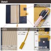 (Sealal) Genuine Leather Notebook Cover, B6 Model, Vertical, Slim, with