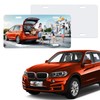 10 Pieces 12''x6'' Sublimation License Plate Blanks, Heat Thermal Transfer