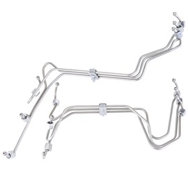 Vorally 6PCS Fuel Injector Lines Replacement for 1994-1998 Dodge Cummins 5.9L Diesel 12V 5.9 Injector Lines 3925805 3925806 3925807 3925808 3925809 Injector 12 Valve Fuel Lines Diesel Fuel Lines