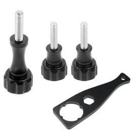 MC-AL-SCRW Wearable Camera, Camcorder Shooting Support, GP Standard, Spare Knob Screw, Single Part, Spare Screw, Dedicated Tightening, Sturdy Aluminum Alloy, Screw For GoPro Mount, Compatible Action