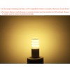 Greeogin G4 LED Bulbs 3W Dimmable, AC/DC 12V-24V,Equivalent 20W 30W