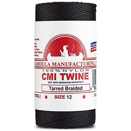 Catahoula Tarred, Braided, Nylon Twine, 60 (1 lb)