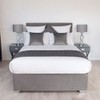 Faux Suede Divan Bed Base Wrap Deep Fit Valance in