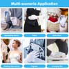 4 pares de guantes blancos, guantes de algodón transpirables para