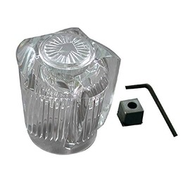 Danco 80907 Large Universal Diverter Handle for Price Pfister/Central/Sayco, Clear