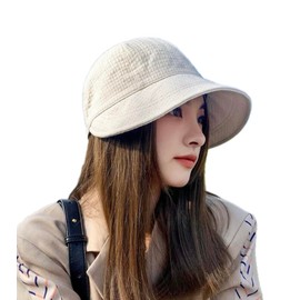 $ole only; Sole-Only, Wide Brim, UPF50+, UV Protection, Drawcord, Spring, Summer, Autumn, Smaller Face Effect, Waffle Fabric, Soft, Breathable, Sun Protection, Size Adjustable, Comfortable, Hat, Cap,