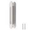 MOROBOR Double Sided Handle, 2pcs Oval Embedded Sliding Barn Door