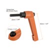 QUARKZMAN Adjustable Clamping Lever Handles M5 x 25 mm Male