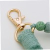 Llaveros De Macramé Para Mujer Pulsera De Muñeca Con Accesorio