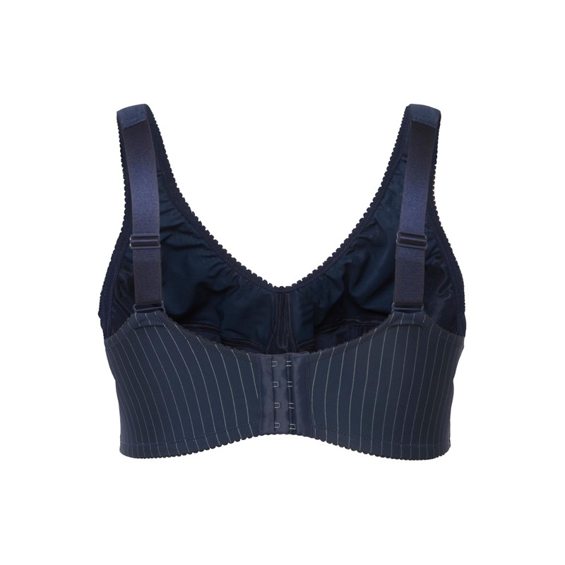 Ulla Popken Ladies’ Relief Bra, Non-Wired, Rhinestone Pendant, C–G Cup