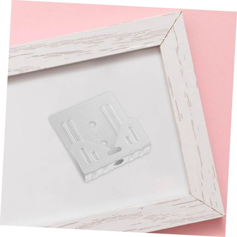 TEHAUX 10pcs Heavy Duty Picture Frame Hangers Versatile Mounting Brackets
