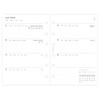 Filofax Miniimal WTV Diary Refill Pack Pocket 2023, 23-68290, Minimal