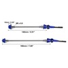 Motoforti 1 Pair Bicycle Quick Release Axles Front Wheel Rear