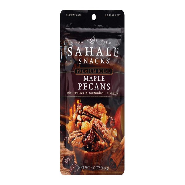 Sahale Snacks Maple Pecans Glazed Mix 4oz (Pack of 6)