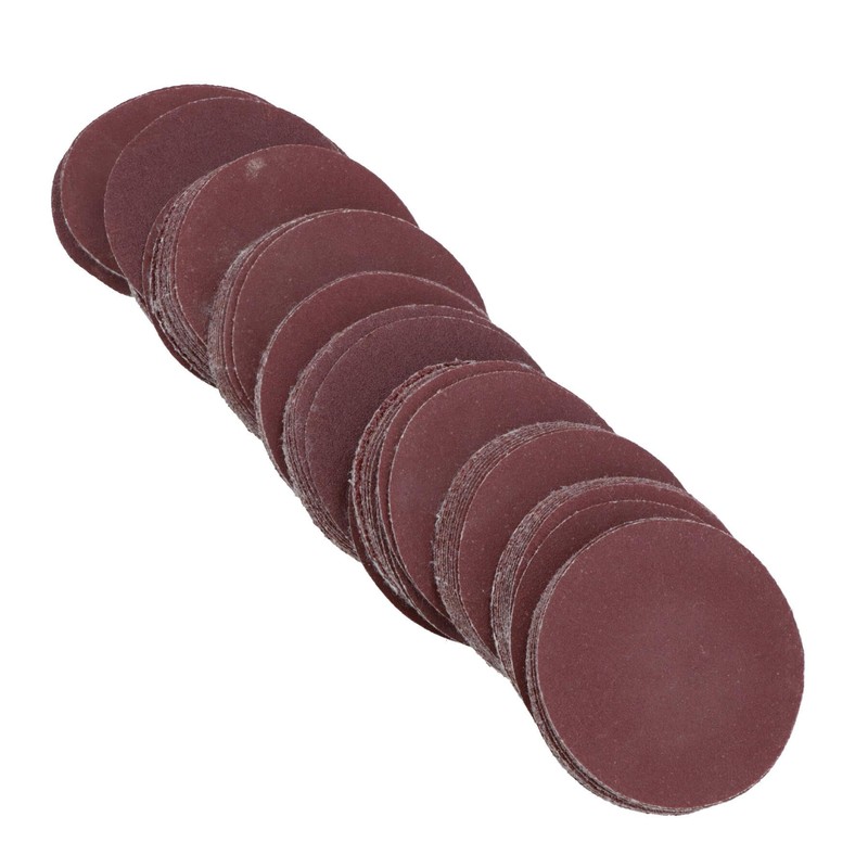 100 Pk Hook/Loop DA Sanding Grinding Abrasive Pad Mixed Grit