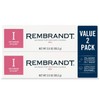 Rembrandt Whitening Toothpaste with Fluoride Intense Stain Mint 3.52 Oz