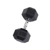 YORK Rubber Hex Dumbbell (35-125 lb.) 35 lb.