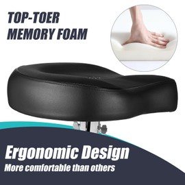 TENTOTEN Drum Throne Hydraulic Drum Stool, Removable Ergonomic Drum Seat with Memory Foam Velvet Surface and Foldable Base, 19in-24in Height Drummer Stool for Adults & Kids, TOT 700