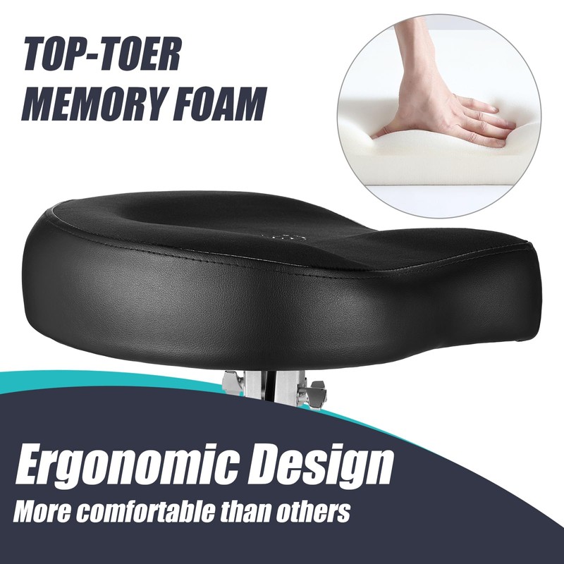 TENTOTEN Drum Throne Hydraulic Drum Stool, Removable Ergonomic Drum Seat