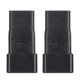2pcs IEC320 C20 to IEC320 C21 Power Adapter Professional Plug and Play C20 to C21 Power Plug Adapter for UPS Power PDU Server