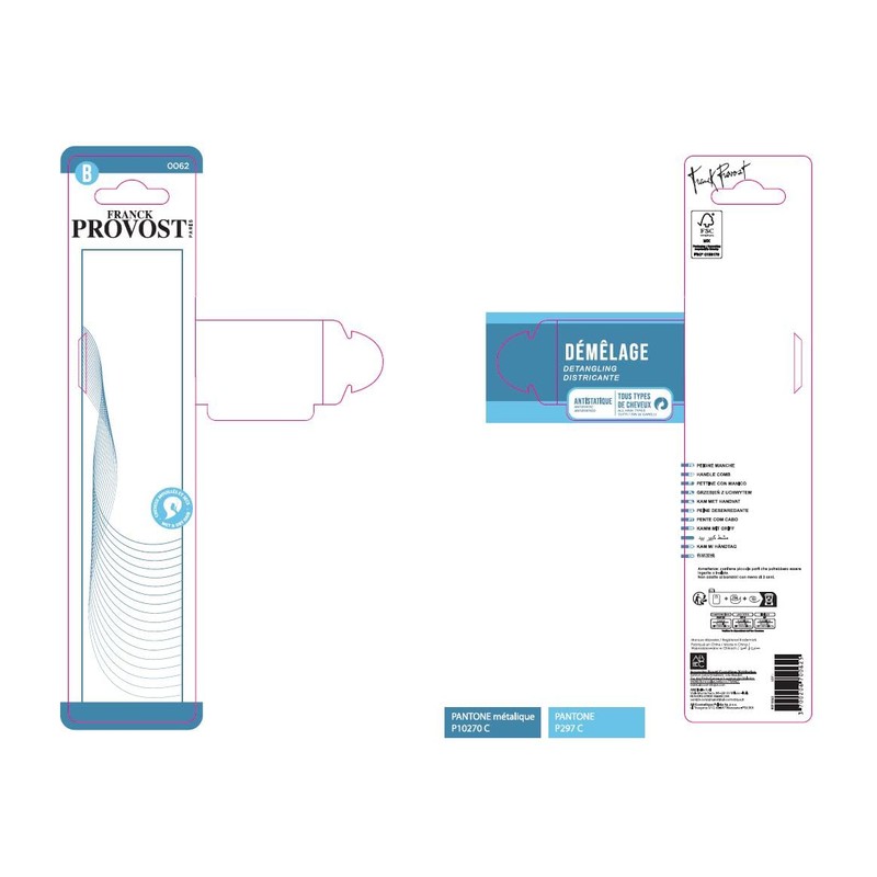 Franck Provost Comb Handle - Random Model
