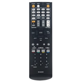 RC-801M Replacement Remote Control fit for Onkyo AV Receiver 24140801 HT-R990 HT-R690 HT-S7400 HTS8400 HT-S8400 HT-S9400 HT-S9400THX HT-RC360 TX-NR509 HTR990 HTR690 HTS7400 HTS8400 HTS8400