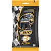 BIC 3 Action Men's Razor - Pack of 8