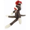 Schylling Brand Classic 20" Retro Sock Monkey Stuffed Animal -