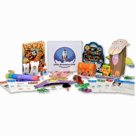 Little Dreamers Club Prepaid Gift Box Set, Ages 3-5. 4 prepaid Craft Boxes, Shipped Every Three Months to Your Little one.