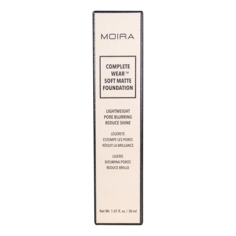Base De Maquillaje Moira Cosmetics Soft Matte Foundation Tono 250c