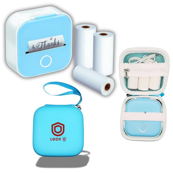 T02 Mini Printer, Portable Sticker Printer Efficiently and Quickly, Thermal