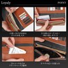 Loyaly Men's Long Wallet, Coin Purse, Thin, Made by Top