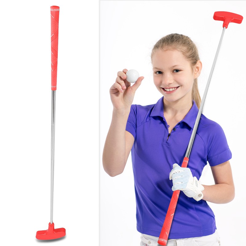 33inch Mini Rubber Head Golf Putters Kids Golf Putter Steel