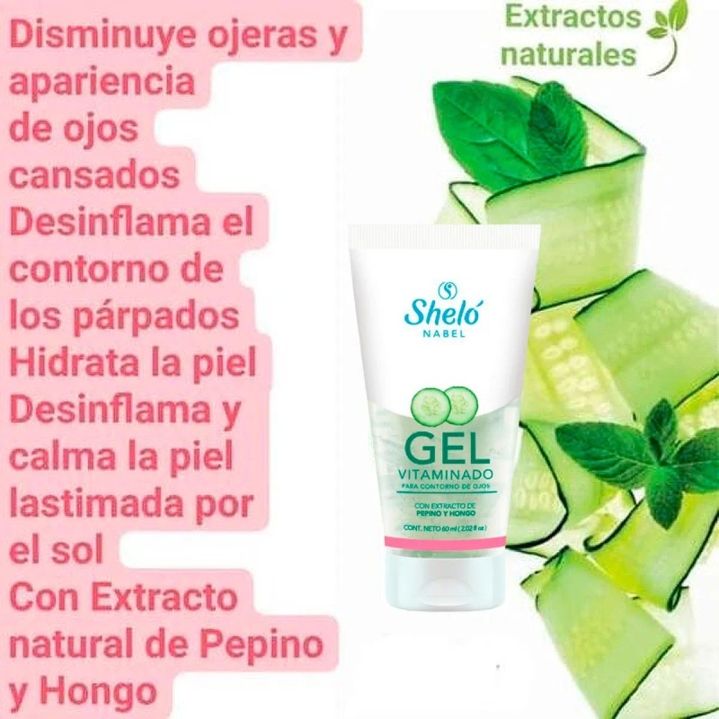 Tratamiento Quita Ojeras Oscuras E Hinchadas Natural 60 Ml Todo