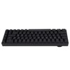 Keyboard 68 Key White Light Three Mode Black Mechanical Keyboard