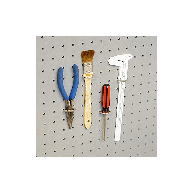 Perforated Board P25 Round Hook Insert, Set of 4, #