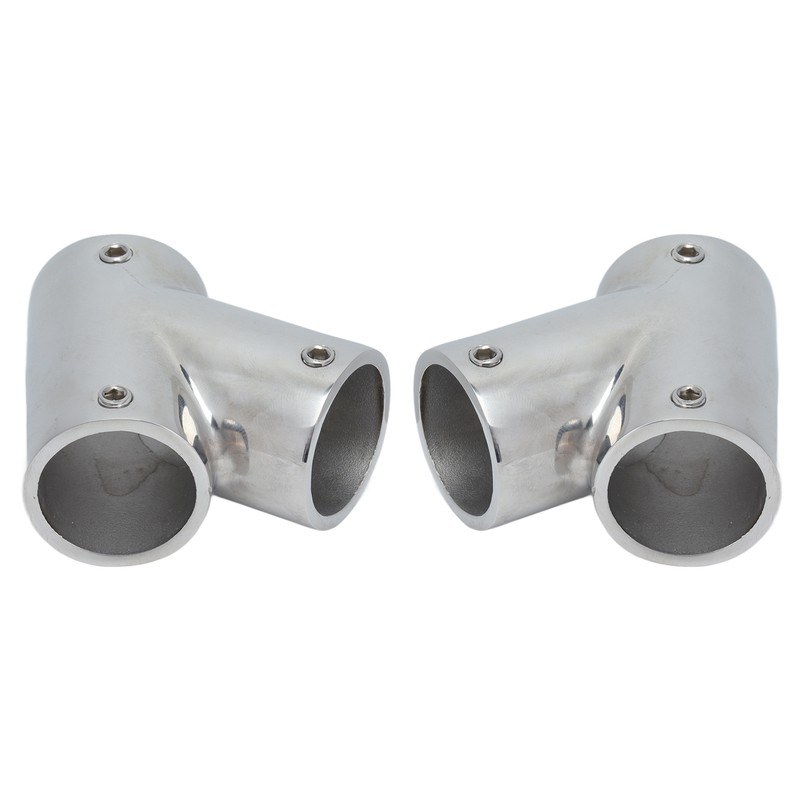 1 Pair of Boat Handrail Fittings Parts 60 Degree 316