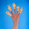Set of 6 Finger Puppets Hand Gestures Funny Finger Puppets