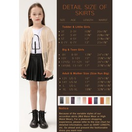 WELAKEN Pu Leather Skirts for Girls Kids & Teen & Toddler & Women Faux Leather Pleated Skirts,Hot Pink,5T