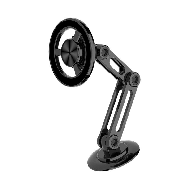 Magnetic Phone Holder for Car with Flexible Base Retractable Phone