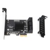 Hard Disk Expansion Card 6.0 Gbps PCIE to SATA 6G