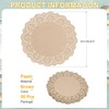 sourcing map 50pcs Paper Doilies, 6.5 Inch Lace Paper Doilies,