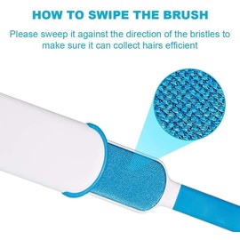 ELGO Pet Brush Double Sided Self Cleaning Furniture Carpet Brush