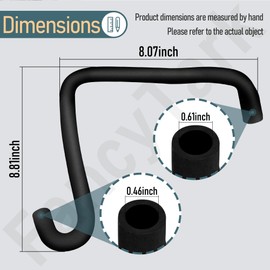 8317926 WP8317926 Washer Tub Fill Nozzle Hose for Whirlpool Washing Machine AP6012736, 8317926, 8317974, PS11745951 - Washer Hose Water Inlet Replacement