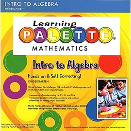 Learning Palette Kindergarten Math Intro to Algebra Concepts
