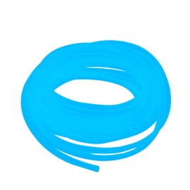 Airline Tubing for Aquarium 16.4 Feet Rubber Fish Tank Air Tubing Standard Colorful Aquarium Hose for Air Pump Black Yellow Green Red Blue (Blue)