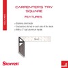 Starrett Carpenter's Try Square with Etched Graduations - 8" Stainless