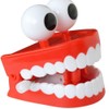 Tomaibaby 2Pcs Wind- up Toys Plastic Chattering Teeth Wind up